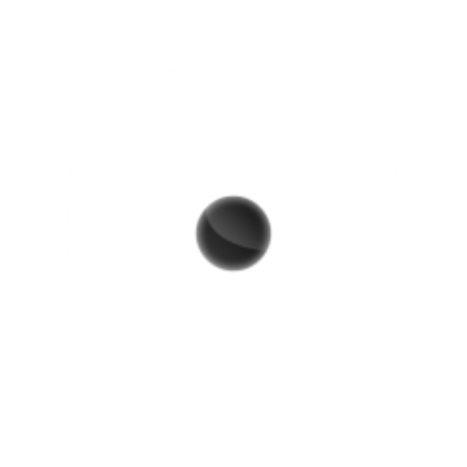 black dot circle glow crosshair preview