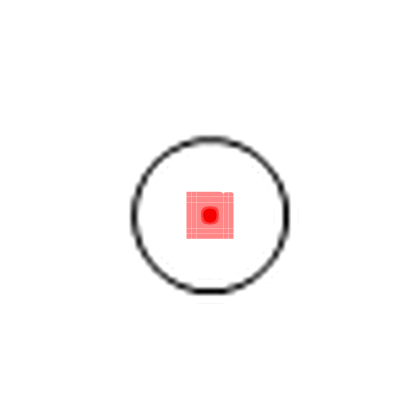 red dot black circle preview
