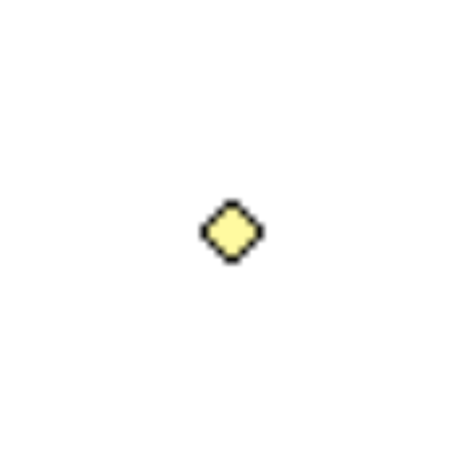 8px pastel yellow dot preview