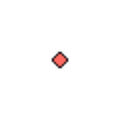8px pastel red dot preview
