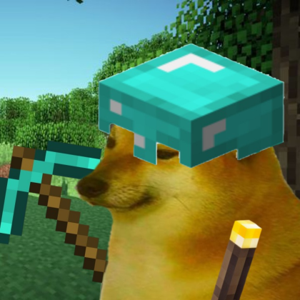 Images/Cheems dog minecraft edition preview